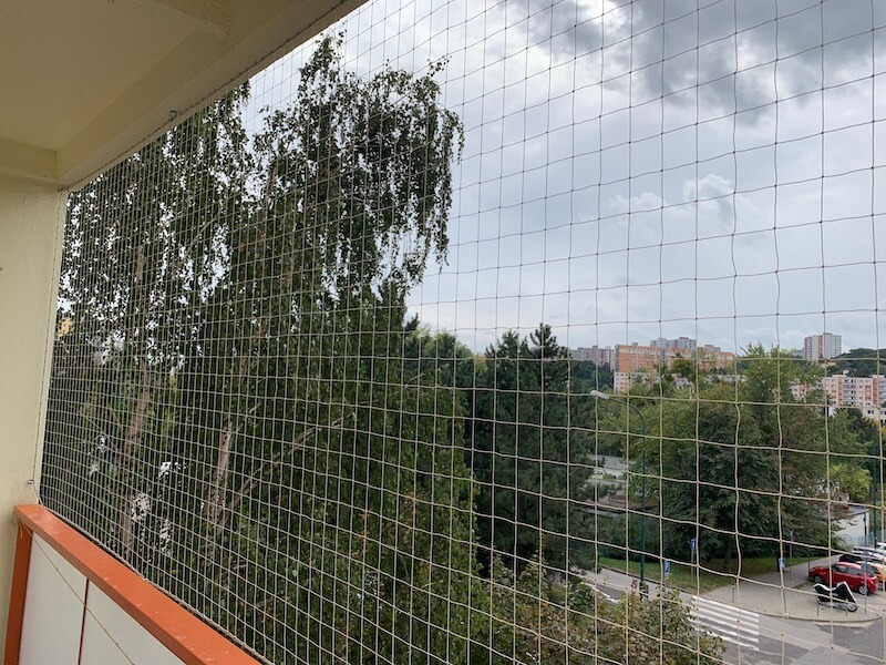 Montáž siete na balkón Montáž siete na balkón